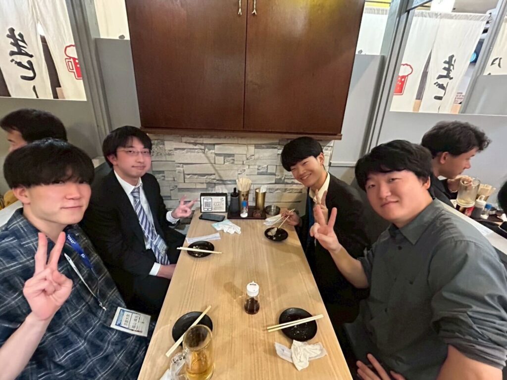 おそらく・・・会話は盛り上がったことでしょう・・・・